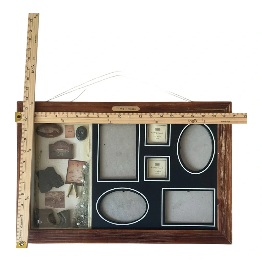Fishing Memories Shadow Box Photo Frame